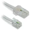 Image de Metronic 495229 Câble téléphone Ethernet RJ11/RJ45 mâle/mâle 10 m Blanc