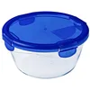Image de Pyrex - Cook & go - Boîte Ronde en Verre avec Couvercle Hermétique et Étanche Ø 15 cm - Cuisinez au Four, Conservez et Emportez