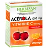 Image de HERBESAN®- ACÉROLA 1000 -Vitalité -Haute concentration en Vitamine C- Réduction de la fatigue- Goût Orange - 30 comprimés à croquer