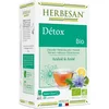 Image de HERBESAN®- INFUSION DÉTOX BIO - Saveur Citron - Acidulé & Anisé - Sans plastique - 100% plantes - 20 sachets en papier
