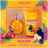 Image de JEANNE ARTHES - Coffret cadeau pour Femme - Boum do Brazil - Eau de Parfum 100 ml + Lait pour le Corps 150 ml - Parfum Coco Vanille - Fabriqué et conditionné en France à Grasse