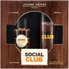 Image de JEANNE ARTHES - Coffret Cadeau pour Homme - Social Club - Eau de toilette 100 ml + Déospray 200 ml - Parfum Tonka Vanille - Fabriqué et conditionné en France à Grasse