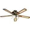 Image de Farelek Baleares Ventilateur de plafond 132 cm Brun