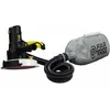 Image de Fartools Ponceuse murale plâtre 800W Ø180mm, torche LED rasante, 1200-2300tr/min, collecteur de poussières, fonction angle, sac de transport