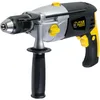 Image de Fartools Perceuse à percussion 1200W, mandrin autoserrant métal Ø13mm, 2 vitesses variables 0-1200&0-3200tr/min, poignée auxiliaire, mallette