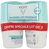 Image de Vichy Déodorant Anti-Transpirant 48H Roll-On Peaux Sensibles 50ml | Actifs anti-transpirants micro-affinés, Tous types de peau, Testé sous contrôle dermatologique, Lutte contre odeurs