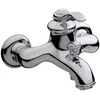 Image de Jacob Delafon - Mitigeur bain-douche mural Fairfax - Mécanique - Design rétro - Installation facile - 17x15x15cm - Finition Chrome - E71090-CP
