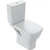 Image de Jacob Delafon - Pack WC au Sol Sans Bride Struktura - Sortie Horizontale - Réservoir 3/6L Econome en Eau - Robinet Flotteur Silencieux - Abattant Recouvrant - 34,0x76,0x64,5 cm - Blanc - E76003-00