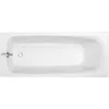 Image de Jacob Delafon - Baignoire Rectangulaire STIL - 150x70 cm - Fabrication Française - Minéracryl : 34% Matériaux Recyclés - Surface Antibactérienne - Réparable - Avec Pieds QuickClip - Blanc - E60530-00