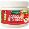 Image de SANTAROME Acérola Bio 1000 - Vitamine C Naturelle - Énergie - 60 Comprimés | Vitamine C 100% naturelle et bio : 225% des AR/prise - 1 comprimé à croquer par jour - goût fruits rouges - Fait en France