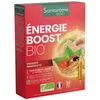 Image de Santarome Bio - Complément Alimentaire Energie Boost Bio | Coup de Boost immédiat, Riche en Caféine Naturelle - A base de plantes Bio - Guarana, Gingembre, Ginseng | 20 ampoules| Végan |Made In France