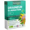 Image de Santarome Bio - Draineur Elimination Complément alimentaire minceur Favorise la perte de poids Reine des près, Thé Vert, Chiendent Trio bourgeons 20 ampoules Végan Made In France, 200.0 millilitre