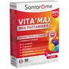 Image de Santarome Phyto - Vita'max Multivitamines - 12 Vitamines & 7 Minéraux, Guarana - Complément alimentaire Tonus et Vitalité - 30 comprimés - France