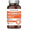 Image de Santarome - Vitamine D3 Liposomale 2000 UI   Immunité & Capital Osseux   Avec Magnésium & Zinc   Haute Assimilation   Vegan, Sans Gluten   2 mois   Fabriqué en France