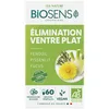 Image de Biosens - Gélule végétale Ventre plat Elimination - Fenouil, Pissenlit et Fucus - Certifié Bio AB Vegan - Fabriqué en France - Actifs 100% Végétaux - Programme de 30 jours - 60 gélules (Lot de 4)