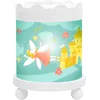 Image de TROUSSELIER - Princesses Fées - Veilleuse - Manège Magique - Idéal Cadeau Enfant - Dessin animé - Lumière rassurante - Couleur Bois Blanc - Ampoule 12V 10W inclue - Prise Elec. EU