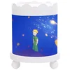 Image de TROUSSELIER - Le Petit Prince. Saint Exupéry - Veilleuse - Manège Magique - Idéal Cadeau Enfant - Dessin animé - Lumière rassurante - Couleur Bois Blanc - Ampoule 12V 10W inclue - Prise Elec. EU