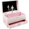 Image de Boîte à bijoux musicale phosphorescente Ballerine rose - Trousselier
