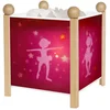 Image de TROUSSELIER - Ballerines - Veilleuse - Lanterne Magique - Idéal Cadeau Enfant - Dessin animé - Lumière rassurante - Couleur Bois Naturel - Ampoule 12V 10W inclue - Prise Elec. EU