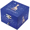 Image de TROUSSELIER - Sophie la Girafe. - Boîte à Trésors & Bijoux Musicale - Idéal Cadeau Enfant - Phosphorescent - Brille dans la nuit - Musique La Valse d'Amélie Poulain - Colori Bleu Nuit