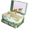 Image de TROUSSELIER - Savane - Boîte à Bijoux Musicale - Idéal Cadeau Jeune Fille - Musique Sonate au Clair de Lune de Beethoven - Colori Vert