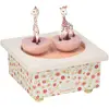 Image de TROUSSELIER - Sophie la Girafe. - Boîte à Musique Dancing - Idéal Cadeau de Naissance - 2 Figurines Amovibles - Fonctionnement Simple - Musique Feelings - Colori Rose