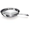 Image de Beka Chef - Poêle Inox 18/10 - 24 cm - Tous Feux Compatible Induction - Acier Inoxydable, Argenté