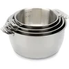 Image de Beka Select - Lot de 4 Casseroles Inox 18/10 - 14/16/18/20 cm - Sans Poignée - Compatible Induction