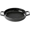 Image de Beka Nori - Poêle Gril en Fonte - 28 cm - Rainures Profondes - Tous Feux Compatible Induction & Barbecue - Émail Triple Couche