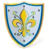 Image de Papo - Bouclier Fleur De Lys Jouet Enfant - 3 Ans + - Collection Panoplies Mousse - Jeu Créatif Chevalerie Fantastique - Idée Cadeau Jouet Fille Garçon