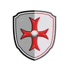 Image de Papo - Bouclier Croix De Malte Jouet Enfant - 3 Ans + - Collection Panoplies Mousse - Jeu Créatif Chevalerie Fantastique - Idée Cadeau Jouet Fille Garçon
