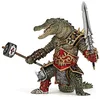 Image de Papo - Figurine Mutant Crocodile - 15 cm - Figurine d'Aventure pour Voyages Imaginaires, Peinte à la Main, Idéale pour les Enfants Curieux dès 3 Ans, Vert