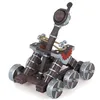 Image de Catapulte Médiévale Rouge Jouet Enfant Collection Fantastique Dès 3 Ans