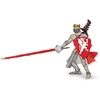 Image de Papo - Figurine Roi Au Dragon Rouge Réaliste - 3 Ans + - Collection Fantastique & Médiéval - Jeu Créatif Univers Royal - Idée Cadeau Jouet Fille Garçon