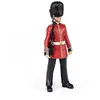 Image de Papo - Figurine Garde Royale Anglais Réaliste - 3 Ans + - Collection Historiques - Jeu Éducatif Soldats Historiques - Idée Cadeau Jouet Fille Garçon