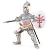 Image de Papo - Figurine Chevalier Teutonique Réaliste - 3 Ans + - Collection Fantastique & Médiéval - Jeu Créatif Combat Médiéval - Idée Cadeau Jouet Fille Garçon