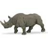 Image de Papo - Grande figurine animal - Rhinocéros, Puissance de la Savane, Jouet enfant dès 3 Ans - Connaissance des Animaux de la Savane et Protection des Espèces, Noir