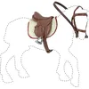 Image de Papo - Accessoires Cavalier Jouet Enfant - 3 Ans + - Collection Monde Équestre - Jeu Créatif Tapis De Selle Étriers Rênes - Idée Cadeau Jouet Fille Garçon