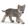 Image de Figurine Bébé Loup Réaliste Collection La Vie Sauvage Jouet Enfant 3 Ans