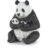 Image de Papo - Figurine Panda Assis Et Son Petit Réaliste - 3 Ans + - Collection La Vie Sauvage - Jeu Éducatif Famille Animale - Idée Cadeau Jouet Fille Garçon