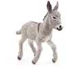 Image de PAPO - Figurine Ânon De Provence Réaliste - 3 Ans + - Collection La Vie À La Ferme - Jeu Éducatif Jeunes Animaux De Ferme - Idée Cadeau Jouet Fille Garçon