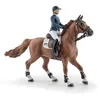 Image de Papo - Figurine Cheval Et Cavalier Pénélope Flora Réaliste - 3 Ans + | Jeu créatif équitation | peinte à la main | pièce à exposer et à collectionner | idée cadeau original pour fille et garçon
