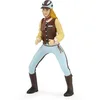 Image de Papo - Figurine Cavalière Fashion Adulte Bleue Réaliste - 3 Ans + - Collection Monde Équestre - Jeu Créatif Passion Cheval - Idée Cadeau Jouet Fille Garçon