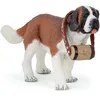 Image de Papo - 54009 - Figurine - Animaux - Saint Bernard au Tonneau Multicolore
