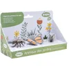 Image de Papo - Lot De 3 Figurines Abeille Escargot Papillon Réalistes - 3 Ans + - Collection Animaux des Jardins - Jeu Éducatif Insectes Et Nature - Idée Cadeau Jouet Fille Garçon