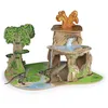 Image de Papo - Coffret La Terre des Dinosaures avec 2 Figurines pour Enfants dès 3 Ans - Voyage Préhistorique et Aventure Éducative, Marron