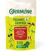 Image de GERM'LINE - Graines à Germer Mix Protéines Bio | Pois Chiche, Lentille & Fenugrec | Riche en Protéines & Fibres | Facile à Cultiver | Sachet 200g | Fabrication Française