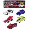 Image de Smoby Majorette - Vintage Giftpack - Voitures Miniatures en Métal - Coffret 5 Véhicules (1/64ème) - 212053304SMO