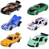 Image de Majorette Porsche Premium Cars Collection Ride Cool Metal Échelle 1:64 7,5 cm - Voitures avec pièces Mobiles et Licence Officielle Porsche - Vous recevez 1 Voiture aléatoire de 6 modèles (8502100002)