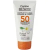 Image de Corine de Farme - Crème Protectrice Visage & Corps SPF50 - Haute Protection UVA & UVB - au Monoï de Tahiti - Résiste à l'Eau - Fabriqué en France - 50ml